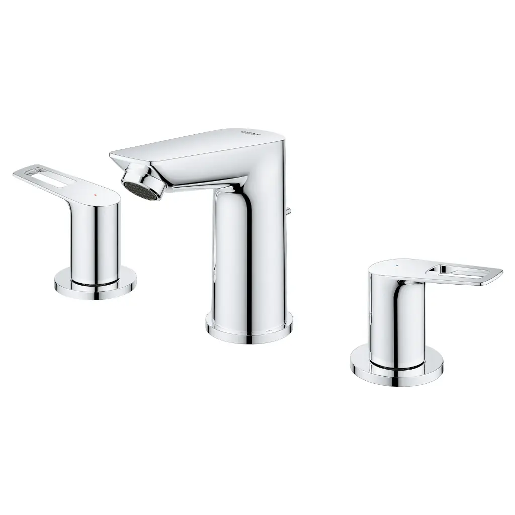 Grohe 20225001 Bauloop 8In Widespread Bathroom Faucet Grohe Chrome