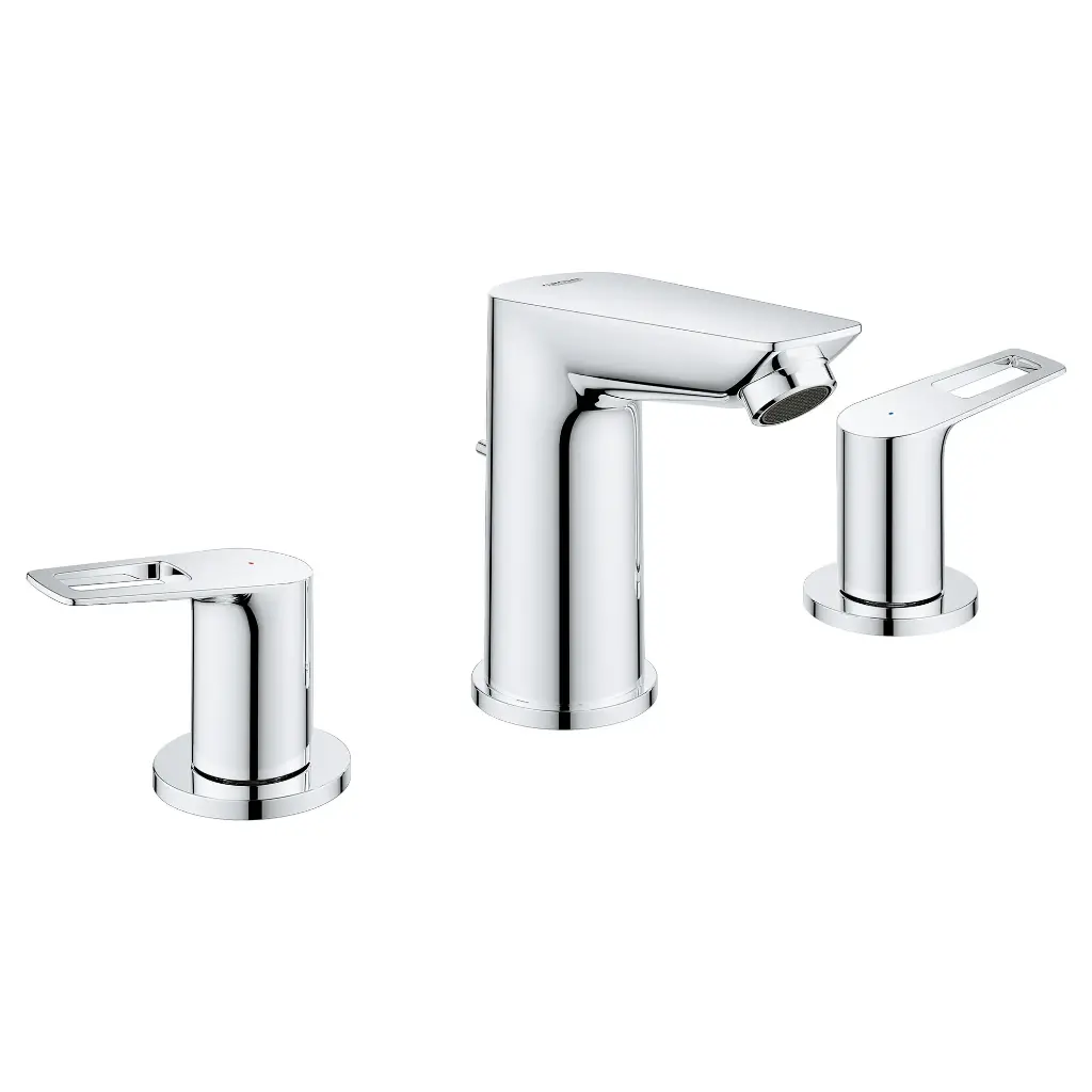 Grohe 20225001 Bauloop 8In Widespread Bathroom Faucet Grohe Chrome