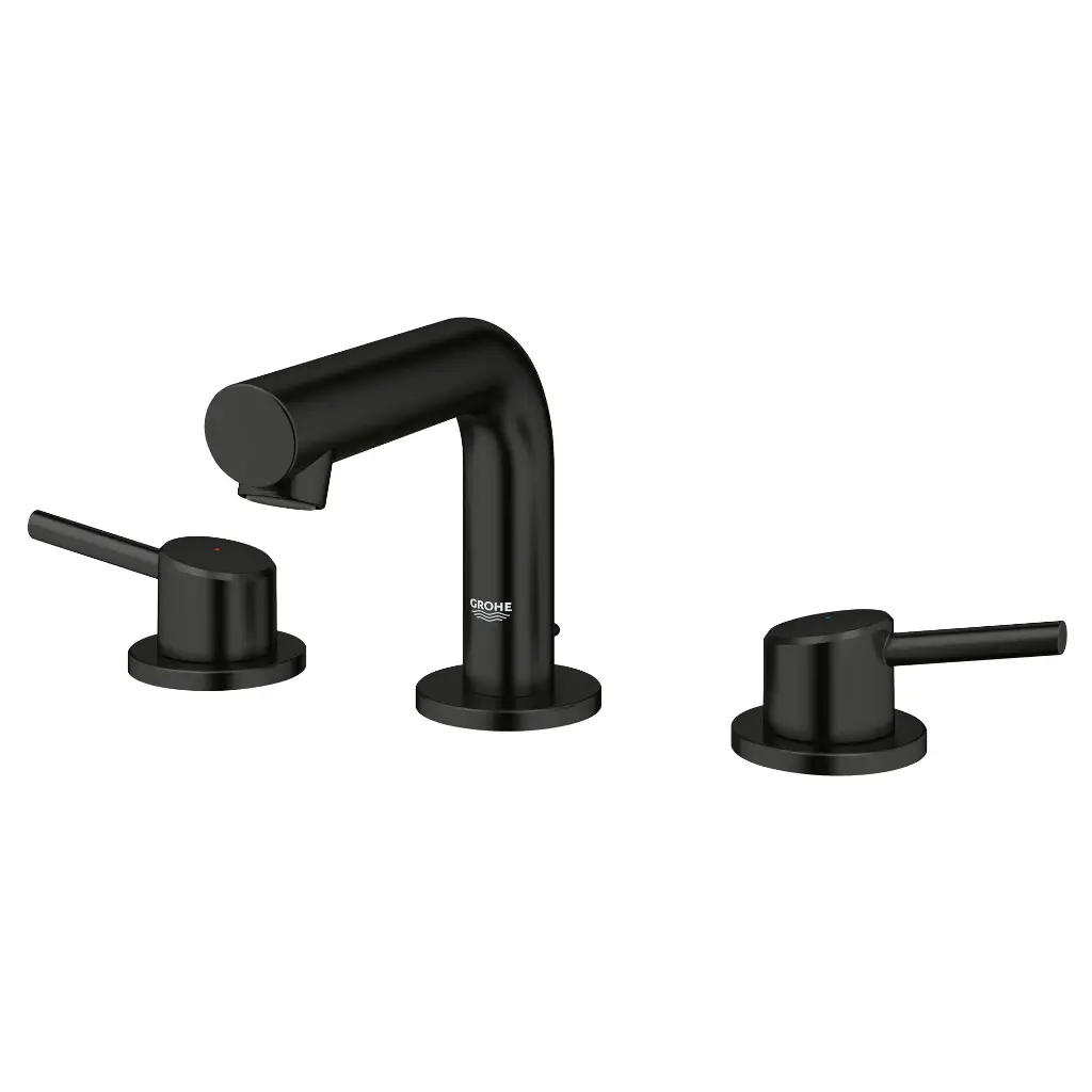 Grohe 205722431 Concetto 8" Widespread Two Handle Bathroom Faucet Matte Black