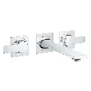 Grohe 20586001 2-Handle Wall Mount Faucet 1.2 Gpm Chrome