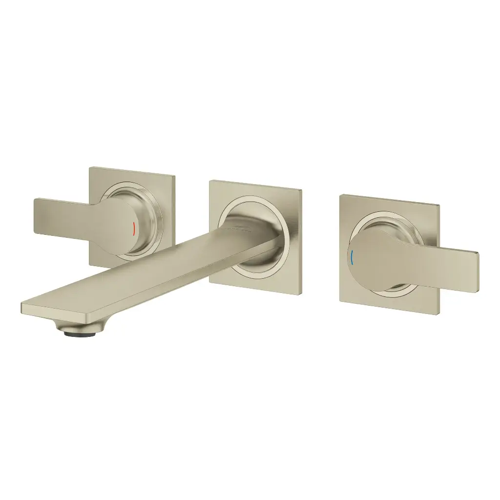Grohe 20586En1 2-Handle Wall Mount Faucet 1.2 Gpm Brushed Nickel
