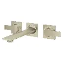 Grohe 20586En1 2-Handle Wall Mount Faucet 1.2 Gpm Brushed Nickel