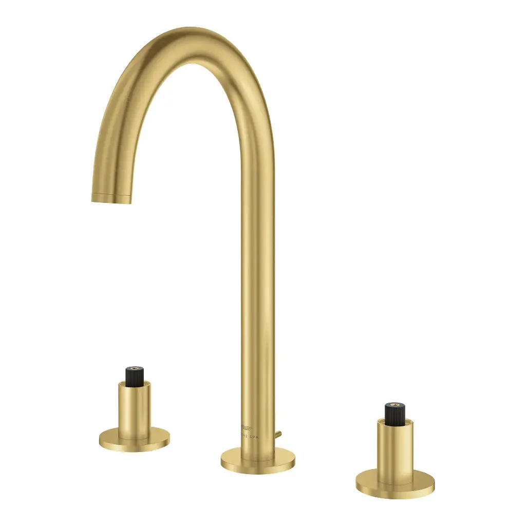 Grohe 20659Gn0 Atrio New 2 Handles 3- Holes L Brushed Cool Sunrise