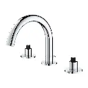 Grohe 20660000 8-Inch Widespread 2-Handle S-Size Bathroom Faucet 1.2 Gpm Chrome