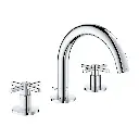 Grohe 20660000 8-Inch Widespread 2-Handle S-Size Bathroom Faucet 1.2 Gpm Chrome