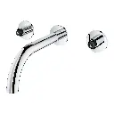 Grohe 20663000 Atrio 2-Handle Wall Mount Faucet 1.2 Gpm Chrome