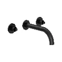 Grohe 206632430 Atrio New 2 Handles Trimset Basin 3- Holes M Matte Black