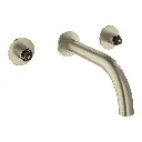 Grohe 20663En0 2-Handle Wall Mount Faucet 1.2 Gpm Brushed Nickel
