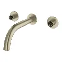 Grohe 20663En0 2-Handle Wall Mount Faucet 1.2 Gpm Brushed Nickel