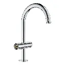 Grohe 21146000 Single Hole Two-Handle L-Size Bathroom Faucet 1.2 Gpm Chrome
