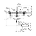 Grohe 20297A0A Essence 8 Widespread Two Handle Bathroom Faucet Hard Graphite 3