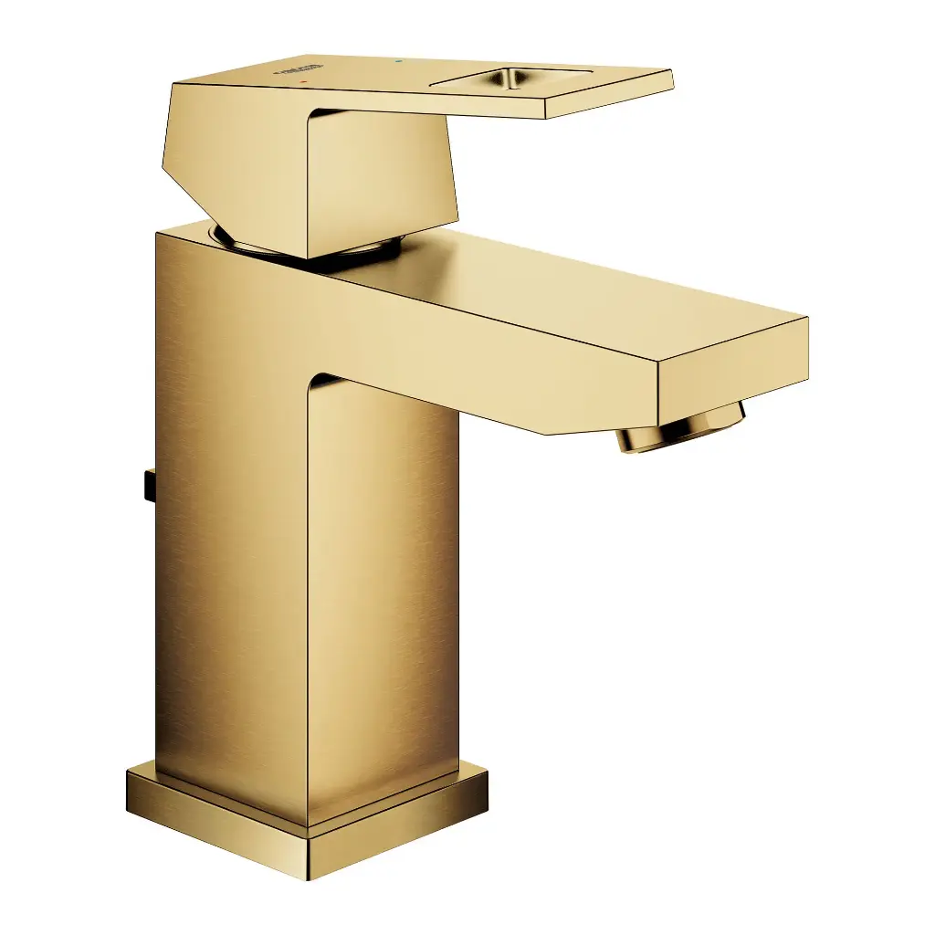 Grohe 23129GNA Single Hole Single-Handle S-Size Bathroom Faucet 4.5 L/Min (1.2 Gpm) Brushed Cool Sunrise