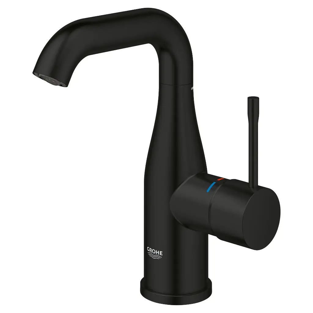 Grohe 234852431 Essence Single-Handle Bathroom Faucet M-Size Matte Black