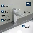 Grohe 23670A00 Single Hole Single-Handle M-Size Bathroom Faucet 4.5 L/Min (1.2 Gpm) Hard Graphite