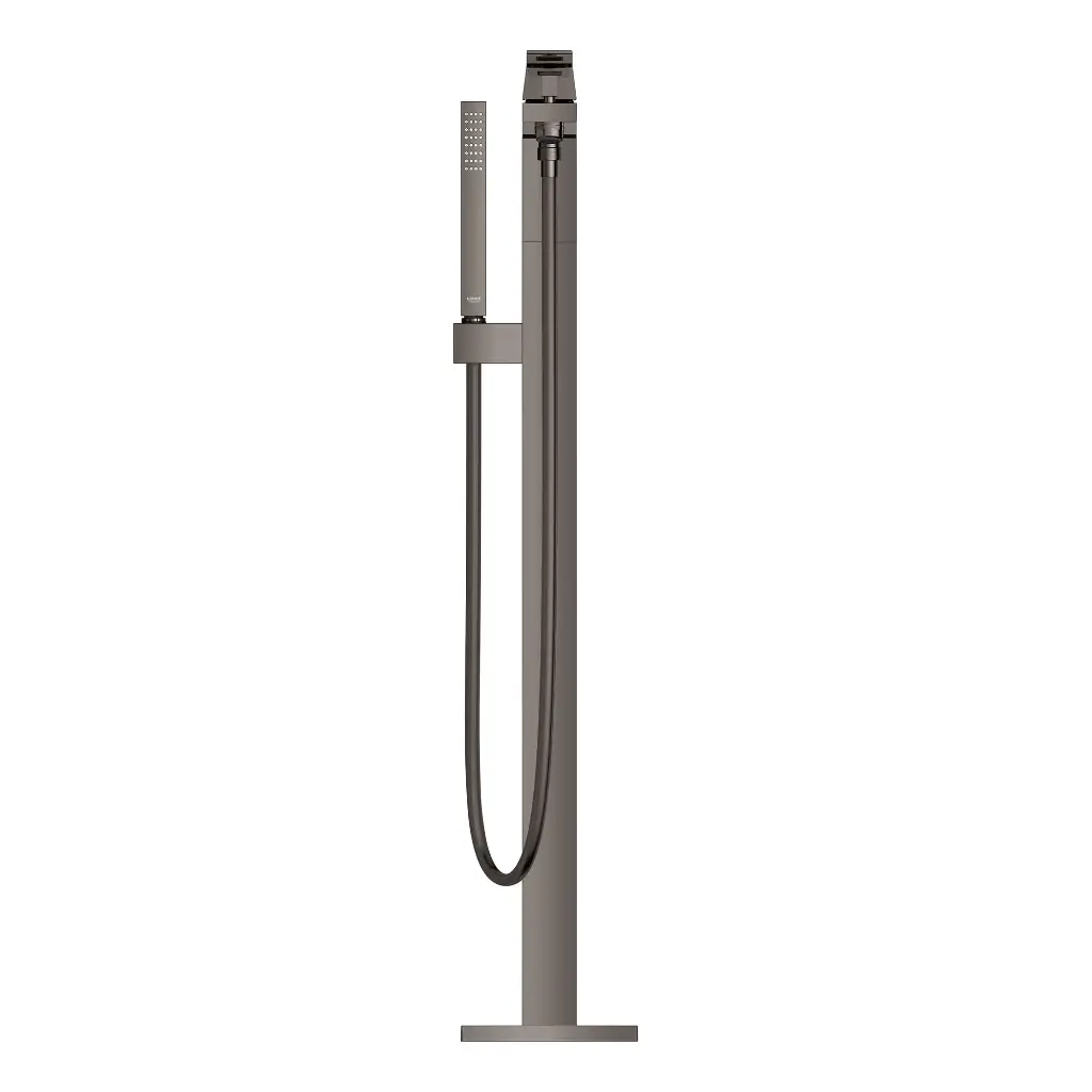 Grohe 23672A01 Single Handle Freestanding Tub Faucet With 6.6 L/Min (1.75 Gpm) Hand Shower Hard Graphite