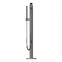 Grohe 23672A01 Single Handle Freestanding Tub Faucet With 6.6 L/Min (1.75 Gpm) Hand Shower Hard Graphite