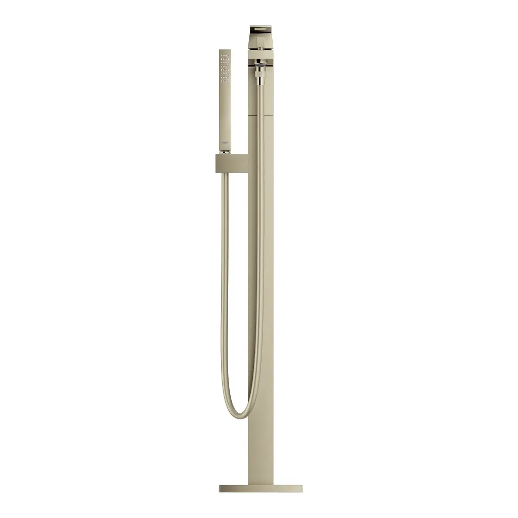 Grohe 23672En1 Single Handle Freestanding Tub Faucet With 6.6 L/Min (1.75 Gpm) Hand Shower Brushed Nickel