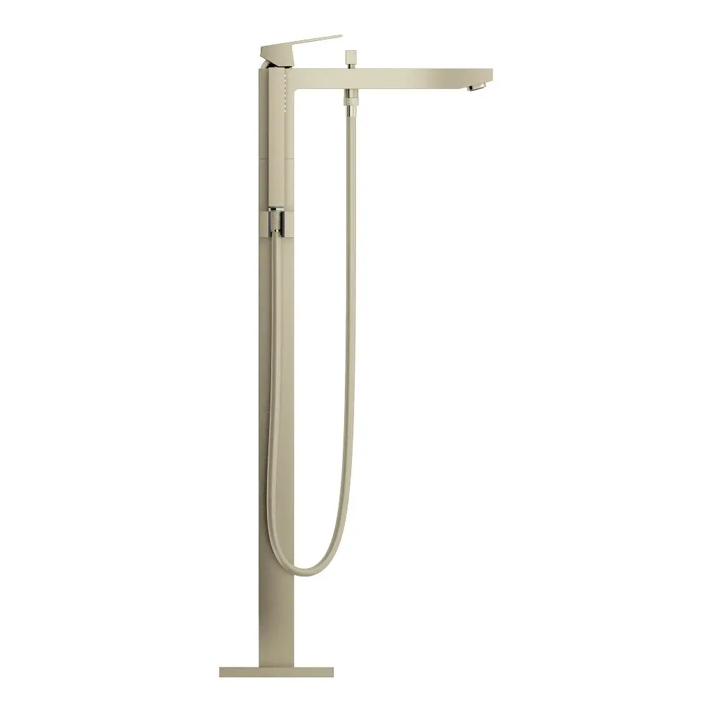 Grohe 23672En1 Single Handle Freestanding Tub Faucet With 6.6 L/Min (1.75 Gpm) Hand Shower Brushed Nickel