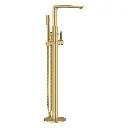 Grohe 23792GN1 Lineare Single-Handle Freestanding Tub Faucet With 6.6 L/Min (1.75 Gpm) Hand Shower Brushed Cool Sunrise