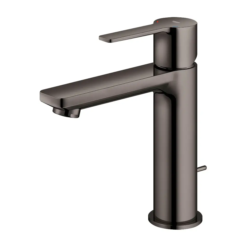 Grohe 23794A0A Single Hole Single-Handle S-Size Bathroom Faucet 1.2 Gpm Hard Graphite