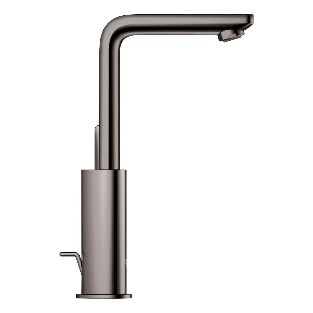 Grohe 23825A0A Single Hole Single-Handle L-Size Bathroom Faucet 4.5 L/Min (1.2 Gpm) Hard Graphite