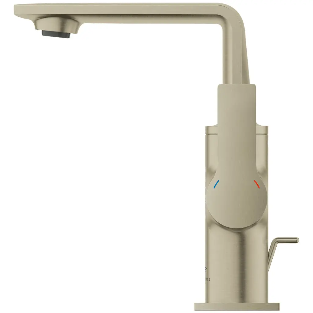 Grohe 23857En1 Single-Hole Single Handle M-Size Bathroom Faucet 1.2 Gpm Brushed Nickel