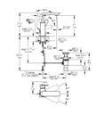 Grohe 23857En1 Single-Hole Single Handle M-Size Bathroom Faucet 1.2 Gpm Brushed Nickel