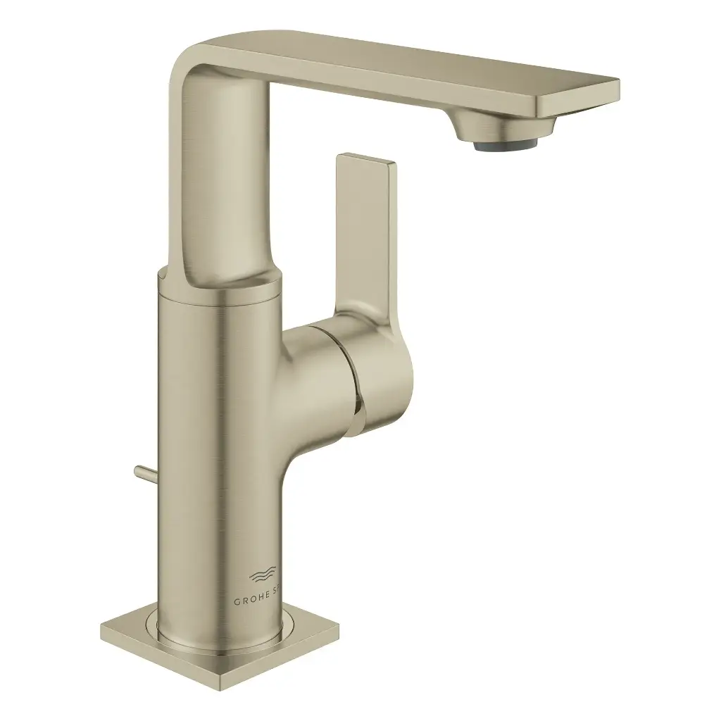 Grohe 23857En1 Single-Hole Single Handle M-Size Bathroom Faucet 1.2 Gpm Brushed Nickel