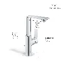 Grohe 238582431 Single-Hole Single Handle L-Size Bathroom Faucet 1.2 Gpm Matte Black