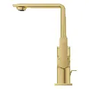 Grohe 23858Gn1 Single-Hole Single Handle L-Size Bathroom Faucet 1.2 Gpm Brushed Cool Sunrise