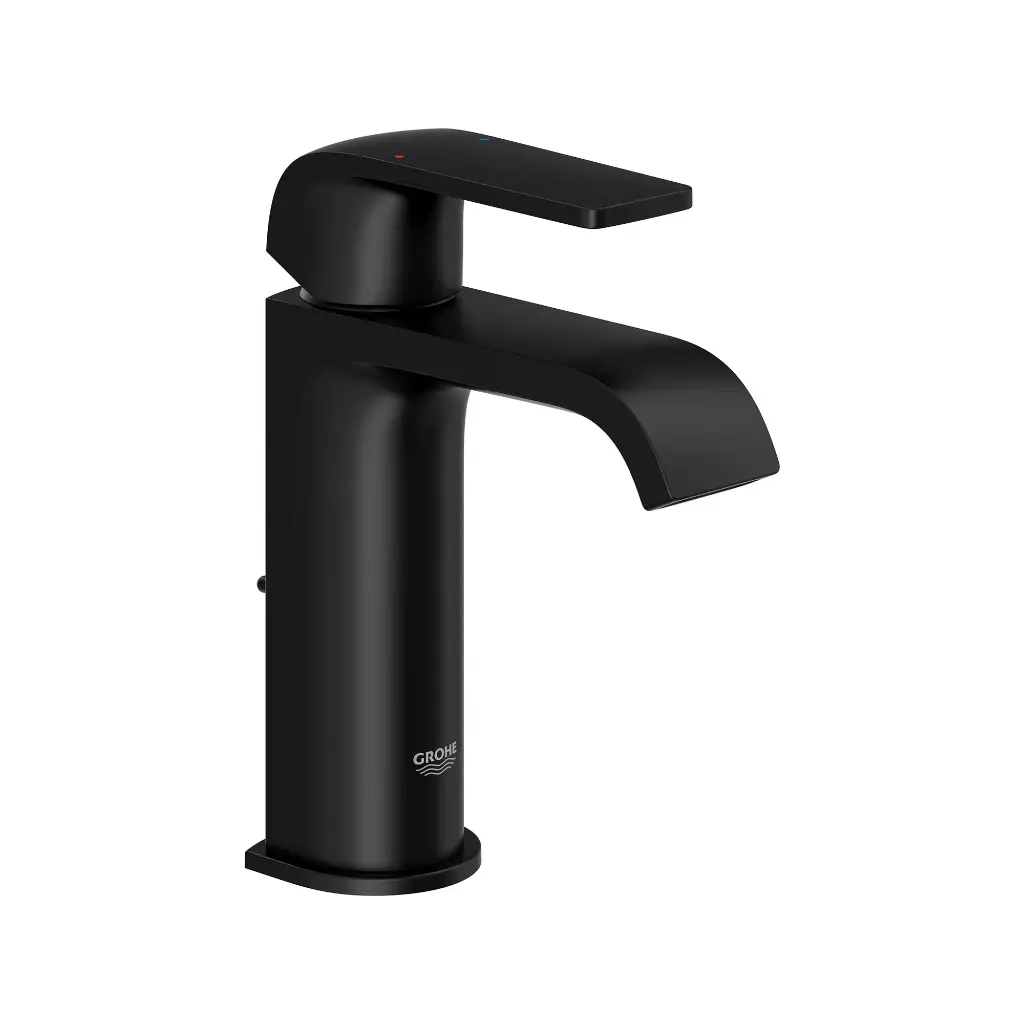 Grohe 238682430 Single Hole Single-Handle S-Size Bathroom Faucet 4.5 L/Min (1.2 Gpm) Matte Black
