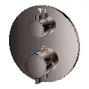 Grohe 24107A00 Single Function 2-Handle Thermostatic Valve Trim Hard Graphite