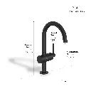 Grohe 243502430 Atrio New One Hand Mixer Basin L Us Matte Black