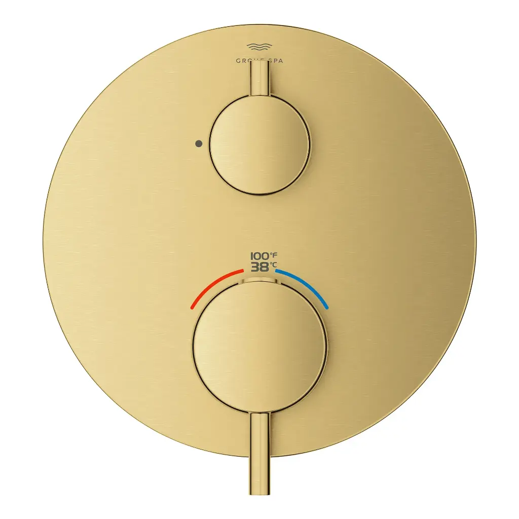 Grohe 24360Gn0 Atrio New Thm Trimset Rapido Shower Us Brushed Cool Sunrise