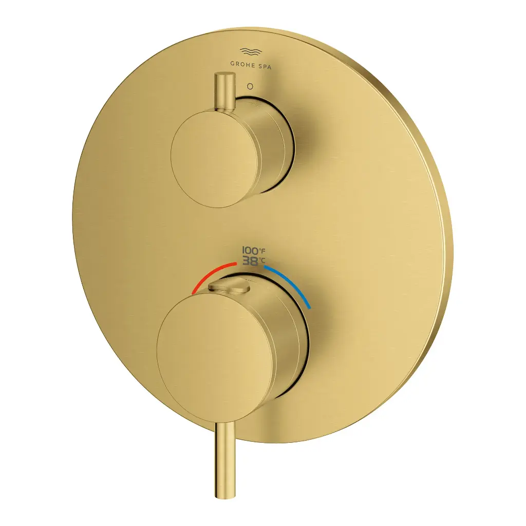 Grohe 24360Gn0 Atrio New Thm Trimset Rapido Shower Us Brushed Cool Sunrise