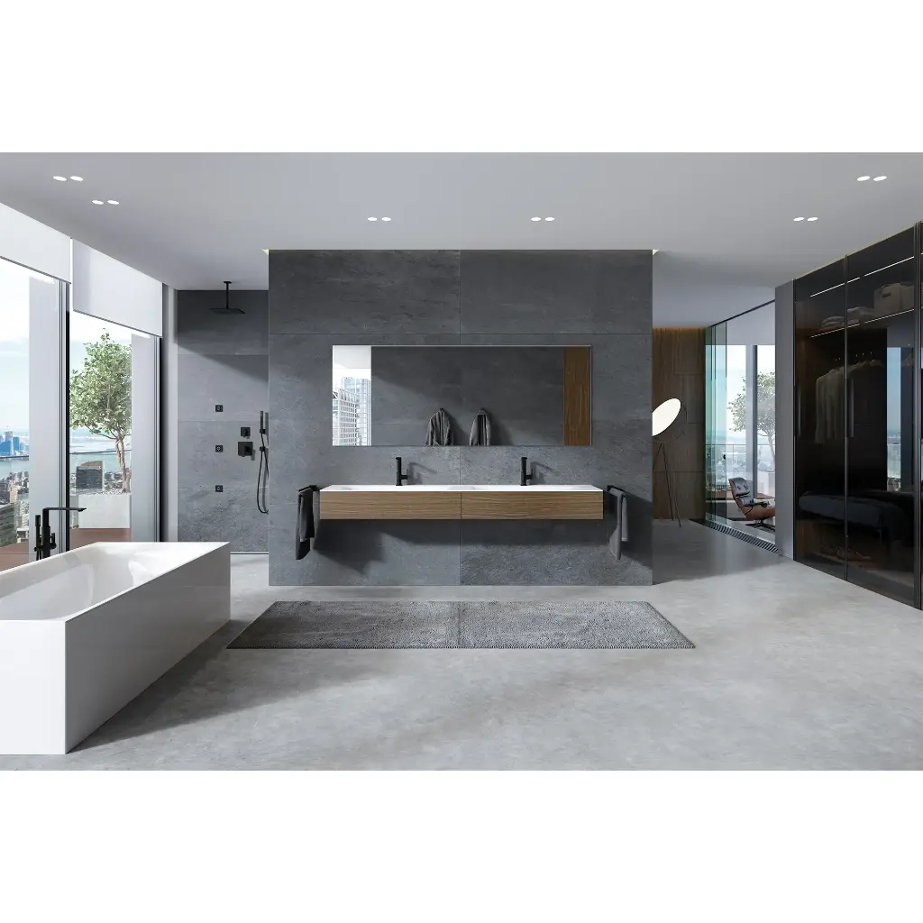 Grohe 252222431 Single Handle Freestanding Tub Faucet With 1.75 Gpm Hand Shower Matte Black