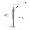 Grohe 25222Gn1 Single Handle Freestanding Tub Faucet With 1.75 Gpm Hand Shower Brushed Cool Sunrise