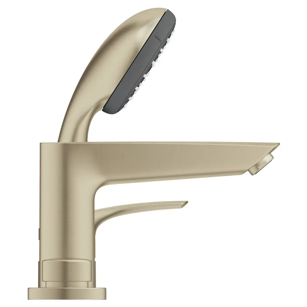 Grohe 25245EN3 Eurosmart Ohm Bath 4-H Grohe Brushed Nickel