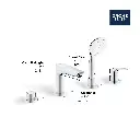 Grohe 25245EN3 Eurosmart Ohm Bath 4-H Grohe Brushed Nickel