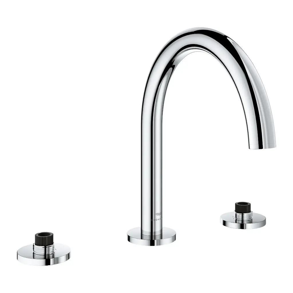 Grohe 25273000 3-Hole 2-Handle Deck Mount Roman Tub Faucet Chrome