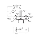 Grohe 25273000 3-Hole 2-Handle Deck Mount Roman Tub Faucet Chrome