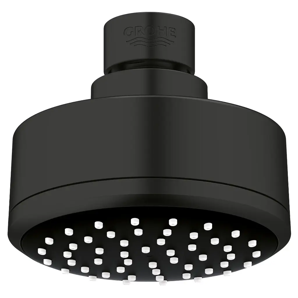 Grohe 260512431 Tempesta Cosmopolitan 100 Shower Head 1 Spray 1.5gpm Matte Black