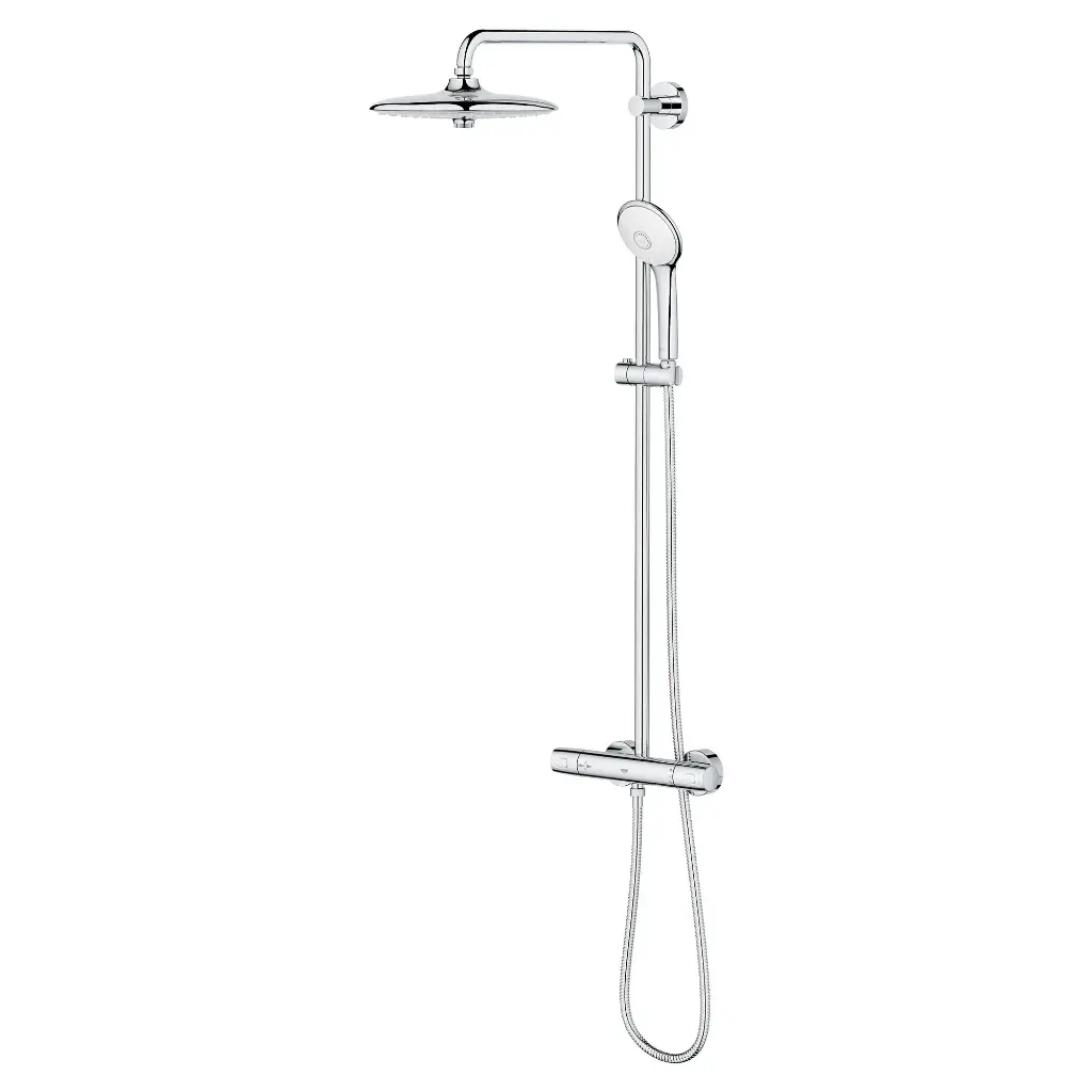 Grohe 26128002 Euphoria 260 Shw Syst.Thm Coolt 6.6L Us Grohe Chrome