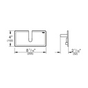 Grohe 26362LN1 Euphoria Easyreach Tray Grohe Sense Guard White