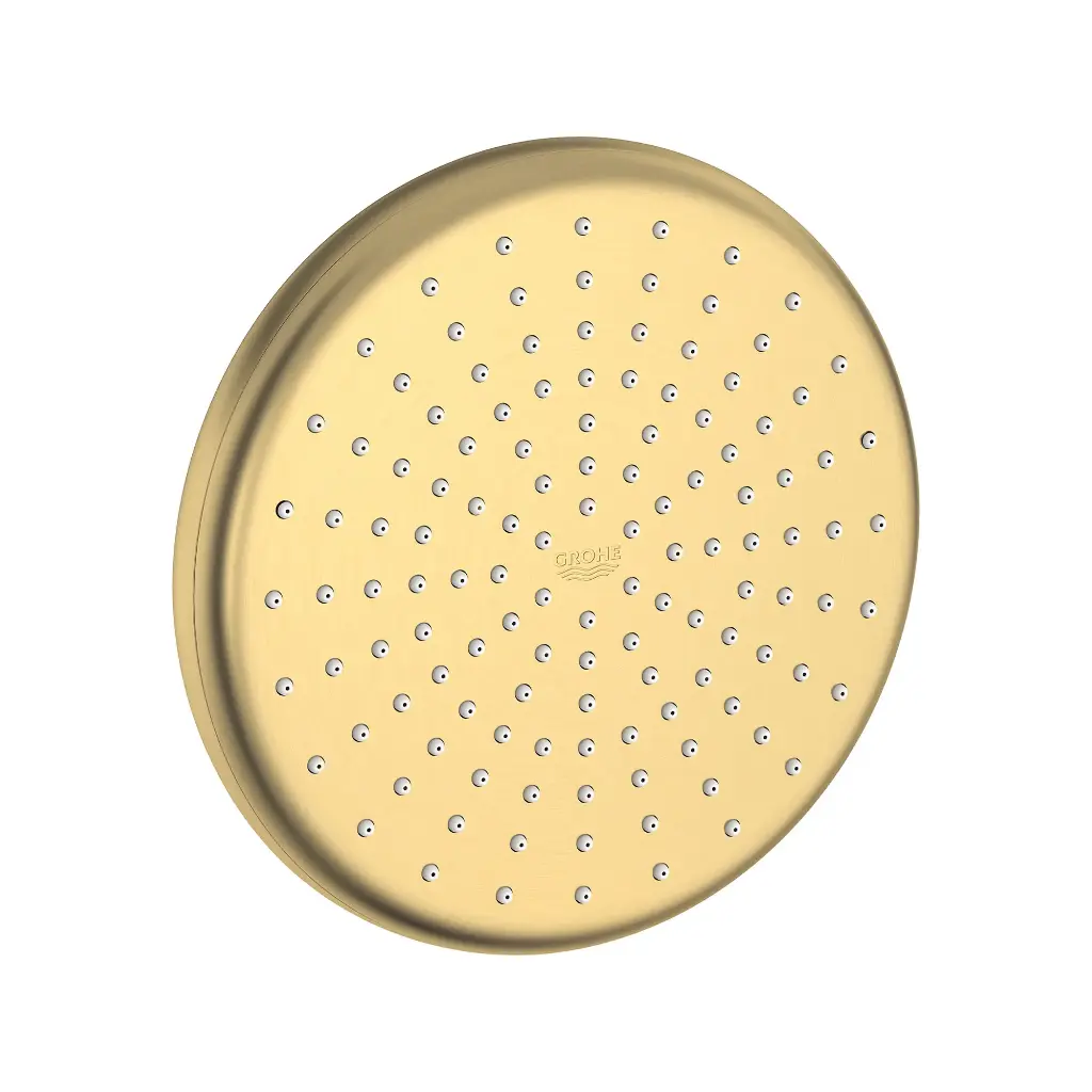 Grohe 26409GN0 210 Shower Head 8" 1 Spray 6.6 L/Min (1.75 Gpm) Brushed Cool Sunrise