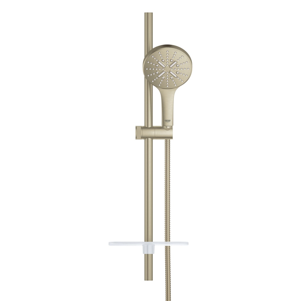 Grohe 26547EN0 Rainshower Smartactive 24" Round Hand Shower Set Brushed Nickel