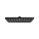 Grohe 265702430 310 Mono Shower Head 12" 1 Spray 6.6 L/Min (1.75 Gpm) Matte Black