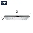 Grohe 26570A00 310 Mono Shower Head 12" 1 Spray 6.6 L/Min (1.75 Gpm) Hard Graphite
