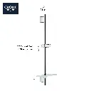Grohe 26602A00 24 Shower Slide Bar Hard Graphite