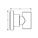 Hansgrohe 39525250 Axor Citterio Handshower Holder Brushed Gold Optic